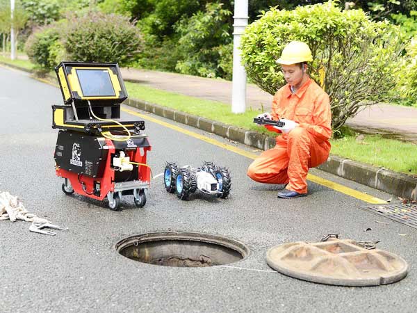 略阳管道机器人检测